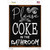 Dont Do Coke In Bathroom Novelty Rectangle Sticker Decal