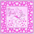 Its A Girl With Stork Novelty Metal Square Sign