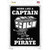 Play Like A Pirate Chest Novelty Rectangle Sticker Decal