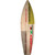 Wisconsin License Plate Novelty Surfboard Sticker Decal