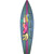 Peace Love Surf Novelty Surfboard Sticker Decal