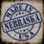 Nebraska Stamp On Wood Novelty Square Sticker Decal