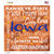 Iowa Motto Novelty Square Sticker Decal