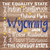 Wyoming Motto Novelty Square Sticker Decal