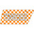 Tennessee Checkerboard Novelty Metal Tennessee License Plate Tag