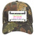 Camouflage Cotton Mounted License Plate Hat 