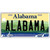 Alabama Metal Novelty License Plate