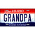 Grandpa Idaho Metal Novelty License Plate