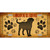 Labrador Retriever Novelty Metal License Plate