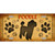 Poodle Novelty Metal License Plate