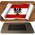 Austria Flag Scroll Novelty Metal Magnet M-9129