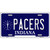 Pacers Indiana Novelty State Metal License Plate