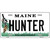 Hunter Maine Metal Novelty License Plate