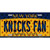Knicks Fan New York Novelty Metal License Plate