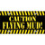 Caution Flying Mud Novelty Metal License Plate