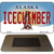 Ice Climber Alaska State Novelty Metal Magnet M-9606