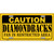 Caution Diamondbacks Fan Metal Novelty License Plate