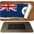 Tasmania Flag Scroll Novelty Metal Magnet M-9336