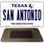 San Antonio Texas Novelty Metal Magnet M-9365
