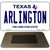 Arlington Texas Novelty Metal Magnet M-9372