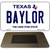 Baylor Texas Novelty Metal Magnet M-9380