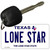 Lone Star Texas Novelty Aluminum Key Chain KC-9356