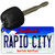 Rapid City South Dakota Metal Novelty Aluminum Key Chain KC-9956