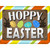 Hoppy Easter Metal Novelty Parking Sign