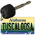 Tuscaloosa Alabama Metal Novelty Aluminum Key Chain KC-998