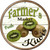 Farmers Market Kiwis Novelty Metal Circular Sign C-777