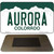 Aurora Colorado Metal Novelty Magnet M-9914