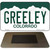 Greeley Colorado Metal Novelty Magnet M-9920