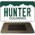 Hunter Colorado State Metal Novelty Magnet M-9936