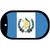 Guatemala Flag Scroll Metal Novelty Dog Tag Necklace DT-488
