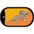 Bhutan Flag Scroll Metal Novelty Dog Tag Necklace DT-3974