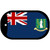 British Virgin Islands Flag Scroll Metal Novelty Dog Tag Necklace DT-3979
