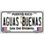 Aguas Buenas Puerto Rico Metal Novelty License Plate