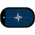 Nato Flag Metal Novelty Dog Tag Necklace DT-4105