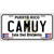 Camuy Puerto Rico Metal Novelty License Plate