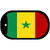 Senegal Flag Metal Novelty Dog Tag Necklace DT-4137