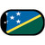 Solomon Islands Flag Metal Novelty Dog Tag Necklace DT-4143