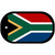South Africa Flag Metal Novelty Dog Tag Necklace DT-4146