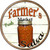 Farmers Market Salsa Novelty Metal Circular Sign C-799