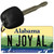 N Joy AL Alabama Key Chain Metal Novelty KC-10005