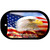 Freedom American Eagle Metal Novelty Dog Tag Necklace DT-5002