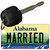 Married Alabama Key Chain Metal Novelty KC-10022