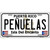 Penuelas Puerto Rico Metal Novelty License Plate