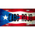 Cabo Rojo Puerto Rico Flag License Plate Metal Novelty