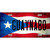 Guaynabo Puerto Rico Flag License Plate Metal Novelty
