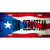 San Sebastian Puerto Rico Flag License Plate Metal Novelty